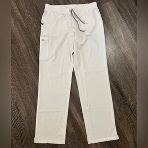 Women’s white Jannuu scrub pants